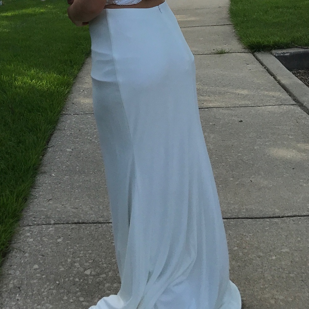Two piece Prom Dress - Picture 5 of 11